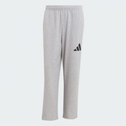Spodnie Essentials Wide Leg 3 Bar Logo. Czarne buty sportowe męskie Adidas, l, bez wzorów, z materiału, na fitness i siłownię. Za 241.00 zł.
