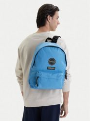 Napapijri Plecak Voyage 03 NP0A4GGH Niebieski. Niebieskie plecaki damskie Napapijri, bez wzorów, z materiału, sportowe. Za 259.99 zł.