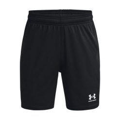 Szorty chłopięce Under Armour B's Ch Knit, krótkie, czarne, czarne. Czarne szorty dla chłopców Under Armour, bez wzorów, z dzianiny, sportowe. Za 185.99 zł.