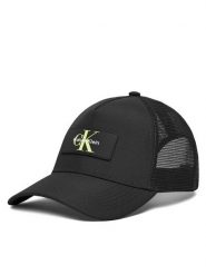 Calvin Klein Czapka z daszkiem Logo LV04D5025G Czarny. Czarne rękawiczki męskie Calvin Klein, bez wzorów, z materiału. Za 149.99 zł.