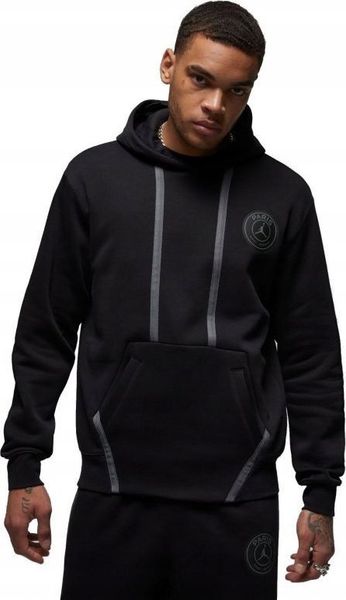 BLUZA MĘSKA NIKE JORDAN PSG DZ2923-010 CZARNA r. XS. Czarne bluzy męskie Nike, m, bez wzorów, bez kaptura. Za 329.00 zł.