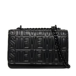 Torebka Steve Madden. Czarne torebki do ręki damskie Steve Madden, bez wzorów, wizytowe, bez dodatków. Za 479.99 zł.