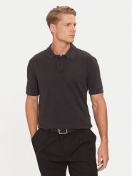 Boss Polo Prime 50507813 Czarny Regular Fit. Czarne koszulki polo męskie Boss, m, bez wzorów, z bawełny, bez ramiączek. Za 319.99 zł.