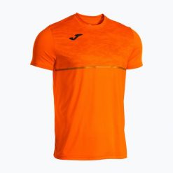Koszulka do biegania męska Joma Record III. Brązowe koszulki sportowe męskie Joma, l, bez wzorów, z dzianiny, bez kołnierzyka, bez ramiączek, do biegania. Za 92.99 zł.
