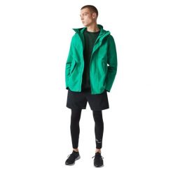 Legginsy treningowe męskie Lacoste. Czarne legginsy sportowe męskie Lacoste, m, z aplikacjami, z materiału, długie, do biegania. Za 287.00 zł.