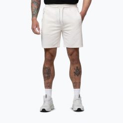 Spodenki męskie Pitbull Tape Parker. Białe szorty męskie PITBULL, l, bez wzorów, z bawełny, eleganckie. Za 169.99 zł.