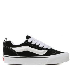 Vans. Czarne trampki i tenisówki damskie Vans, bez wzorów, bez zapięcia. Za 279.99 zł.