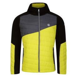 Kurtka Hybrydowa Męska Touring Contrast Panel. Żółte kurtki sportowe męskie Dare 2b, l, bez wzorów, z puchu, trekkingowe. Za 128.99 zł.