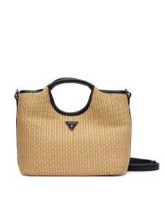 Guess Torebka Kristern Mini HWWG97 43760 Beżowy. Brązowe torebki do ręki damskie Guess, z aplikacjami, z syntetyku, bez dodatków. Za 584.99 zł.