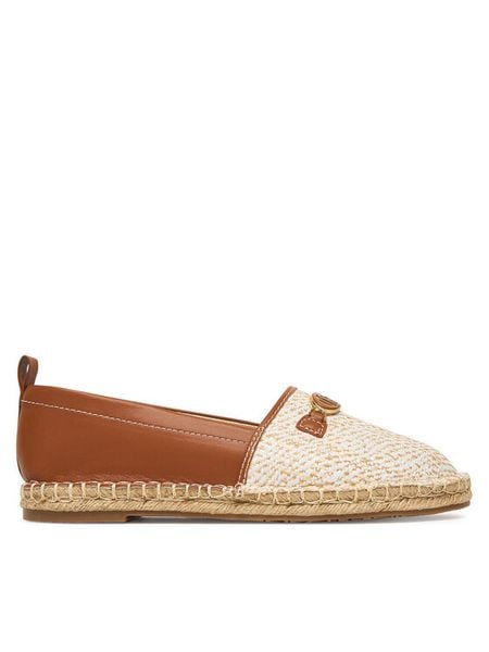 Liu Jo Espadryle Capri 04 SA6097 EX347 Brązowy. Brązowe espadryle damskie Liu Jo, bez wzorów, ze skóry, bez obcasa, bez zapięcia. Za 258.99 zł.