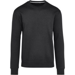 Bluza Unisex Dla Dorosłych Z Bawełny Ringspun Bez Metki. Czarne bluzy męskie SG, m, bez wzorów, z bawełny, bez kaptura. Za 110.99 zł.