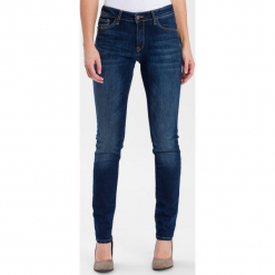 Dżinsy "Anya" - Slim fit - w kolorze granatowym. Niebieskie jeansy damskie Cross Jeans. W wyprzedaży za 136.95 zł.
