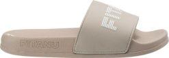 FITANU Damskie klapki Fitanu BAIEN W beige/white rozmiar 36. Białe klapki damskie Fitanu, bez wzorów, sportowe, bez obcasa. Za 247.23 zł.