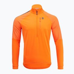 Bluza do narciarstwa biegowego z półgolfem męska Silvini Marone MJ1900. Brązowe bluzy męskie Silvini, l, bez wzorów, bez kaptura. W wyprzedaży za 186.99 zł.
