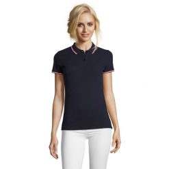 Damska Koszulka Polo Prestige. Białe koszulki sportowe damskie SOL'S, m, bez wzorów, bez kołnierzyka, bez ramiączek. Za 145.99 zł.