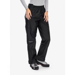 Spodnie przeciwdeszczowe damskie Marmot PreCip Eco Full Zip Pant. Czarne spodnie sportowe damskie Marmot, l, bez wzorów. Za 515.15 zł.