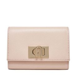Portfel Furla. Czerwone portfele damskie Furla, bez wzorów. Za 489.99 zł.
