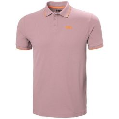Polo Helly Hansen Kos. Fioletowe koszulki polo męskie Helly Hansen, m, bez wzorów, z materiału, eleganckie, bez ramiączek. Za 308.50 zł.