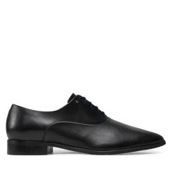 Półbuty Baldowski. Czarne eleganckie półbuty Baldowski, wizytowe, bez zapięcia. Za 779.99 zł.