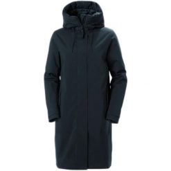 Damska kurtka wodoodporna Helly Hansen victoria. Niebieskie kurtki damskie Helly Hansen, l, bez wzorów, z poliesteru, bez kaptura. Za 794.00 zł.