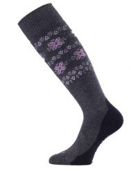 Skarpety narciarskie damskie Lasting FWI 889 Merino 85%. Czarne skarpety damskie LASTING, bez wzorów, z dzianiny. Za 139.90 zł.