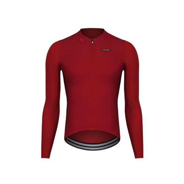 Dżersej z długim rękawem Etxeondo Alde. Czerwone bluzy męskie ETXEONDO, l, bez wzorów, z dżerseju, bez kaptura. Za 634.00 zł.