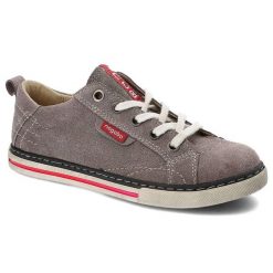 Szare Półbuty Nagaba Damskie Stylowe Obuwie Lekkie. Szare półbuty damskie Nagaba, na lato, bez wzorów, ze skóry, eleganckie, bez obcasa, bez zapięcia. Za 179.00 zł.