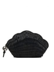 MICHAEL Michael Kors Torebka Shelly 30S6S16C5W Czarny. Czarne kopertówki damskie MICHAEL Michael Kors, bez wzorów, z syntetyku, bez dodatków. Za 949.99 zł.