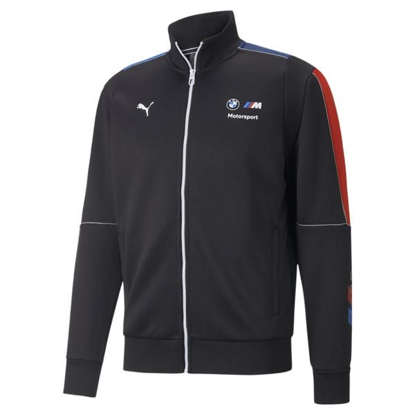 Kurtka Puma Bmw Mms Mt7 Track Jacket, Mężczyźni. Czarne kurtki męskie Puma, m, bez wzorów, z poliesteru, bez kaptura. Za 274.76 zł.