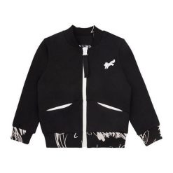 Garnamama Bluza Dziewczęca Fox And Roll 122/128 Czarna. Czarne bluzy dla dziewczynek Garnamama, bez wzorów, z jeansu, bez ramiączek, bez kaptura. Za 91.00 zł.