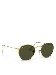 Ray-Ban Okulary przeciwsłoneczne Round Metal 0RB3447 001 Złoty. Żółte okulary przeciwsłoneczne damskie Ray-Ban. Za 642.13 zł.