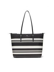 LAUREN RALPH LAUREN Torebka Keaton 431916737033 Czarny. Czarne torebki do ręki damskie Lauren Ralph Lauren, bez wzorów, z materiału, bez dodatków. Za 379.99 zł.