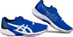Asics Buty męskie Asics Sky Elite FF 2 niebiesko-białe 1051A064 404 46. Białe buty sportowe męskie Asics, bez zapięcia. Za 611.47 zł.