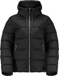 Kurtka puchowa damska Jack Wolfskin 1204912. Czarne kurtki damskie Jack Wolfskin, na zimę, m, bez wzorów, z materiału, bez kaptura. Za 489.49 zł.