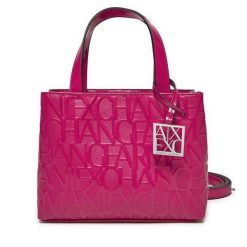 Torebka Armani Exchange. Brązowe torebki do ręki damskie Armani Exchange, bez wzorów, klasyczne, bez dodatków. Za 679.99 zł.