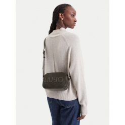 Torebka Liu Jo. Czarne listonoszki damskie Liu Jo, bez wzorów, bez dodatków. Za 499.99 zł.