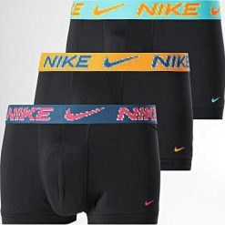 Bokserki Nike Trunk 3 szt. KE1156 UA6. Bokserki męskie Nike, m, bez wzorów. Za 160.74 zł.