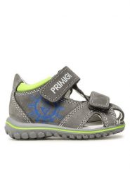 Primigi Sandały 3860511 Szary. Szare sandały chłopięce Primigi, z nubiku, bez zapięcia. Za 219.99 zł.