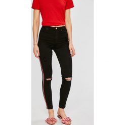 Tally Weijl - Jeansy Rana. Czarne jeansy damskie TALLY WEIJL. Za 169.90 zł.