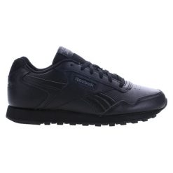 Buty na co dzień młodzieżowe REEBOK ROYAL GLIDE skóra. Czarna obuwie sportowe damskie Reebok, bez wzorów, z materiału, trekkingowe, Reebok Royal. Za 179.00 zł.