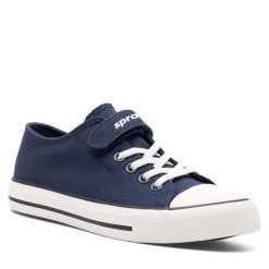 Sneakersy Sprandi. Niebieskie trampki i tenisówki chłopięce Sprandi, bez wzorów, bez zapięcia. Za 59.99 zł.