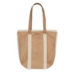 Torba Shopper Damska Barts Aedey. Brązowe torebki shopper damskie Barts, bez wzorów, z futra, eleganckie, bez dodatków. Za 309.00 zł.