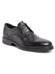 ECCO Półbuty Lisbon 62210401001 Czarny. Czarne eleganckie półbuty ecco, ze skóry, wizytowe, bez zapięcia. Za 719.99 zł.