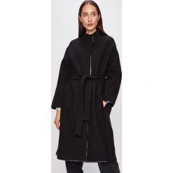 Pinko - Płaszcz. Czarne kurtki damskie Pinko, bez wzorów, z acetatu, bez kaptura. Za 1,999.00 zł.