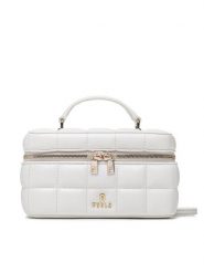 Torebka Furla. Brązowe torebki do ręki damskie Furla, bez wzorów, klasyczne, bez dodatków. Za 909.99 zł.