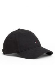 Tommy Hilfiger Czapka z daszkiem Th Flag Soft 6 Panel AW0AW17781 Czarny. Czarne czapki i kapelusze damskie Tommy Hilfiger, bez wzorów, z bawełny. Za 149.99 zł.