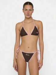 Juicy Couture Bikini Taihiti JCITS126201 Brązowy. Brązowe bikini damskie Juicy Couture, xxs, bez wzorów. Za 299.99 zł.