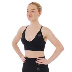 Xtreme Sportswear Biustonosz sportowy damski Czarny. Czarne bluzy sportowe damskie XTREME SOCKSWEAR, xl, bez wzorów, bez kaptura, na fitness i siłownię. Za 138.99 zł.