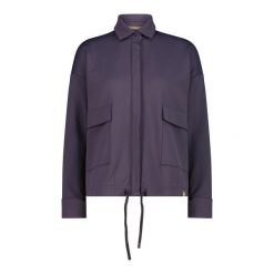 Damski sweter z dzianiny CMP. Fioletowe swetry damskie CMP, bez wzorów, z dzianiny, sportowe, bez kołnierzyka, bez ramiączek, bez kaptura. Za 371.50 zł.