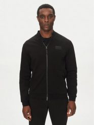 EA7 Emporio Armani Bluza 7M000093 AF12116 UC001 Czarny Regular Fit. Czarne bluzy męskie EA7 Emporio Armani, m, bez wzorów, z bawełny, bez kaptura. Za 459.99 zł.
